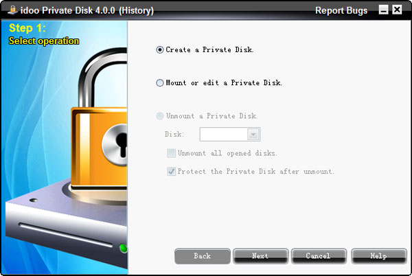 private disk encryption
